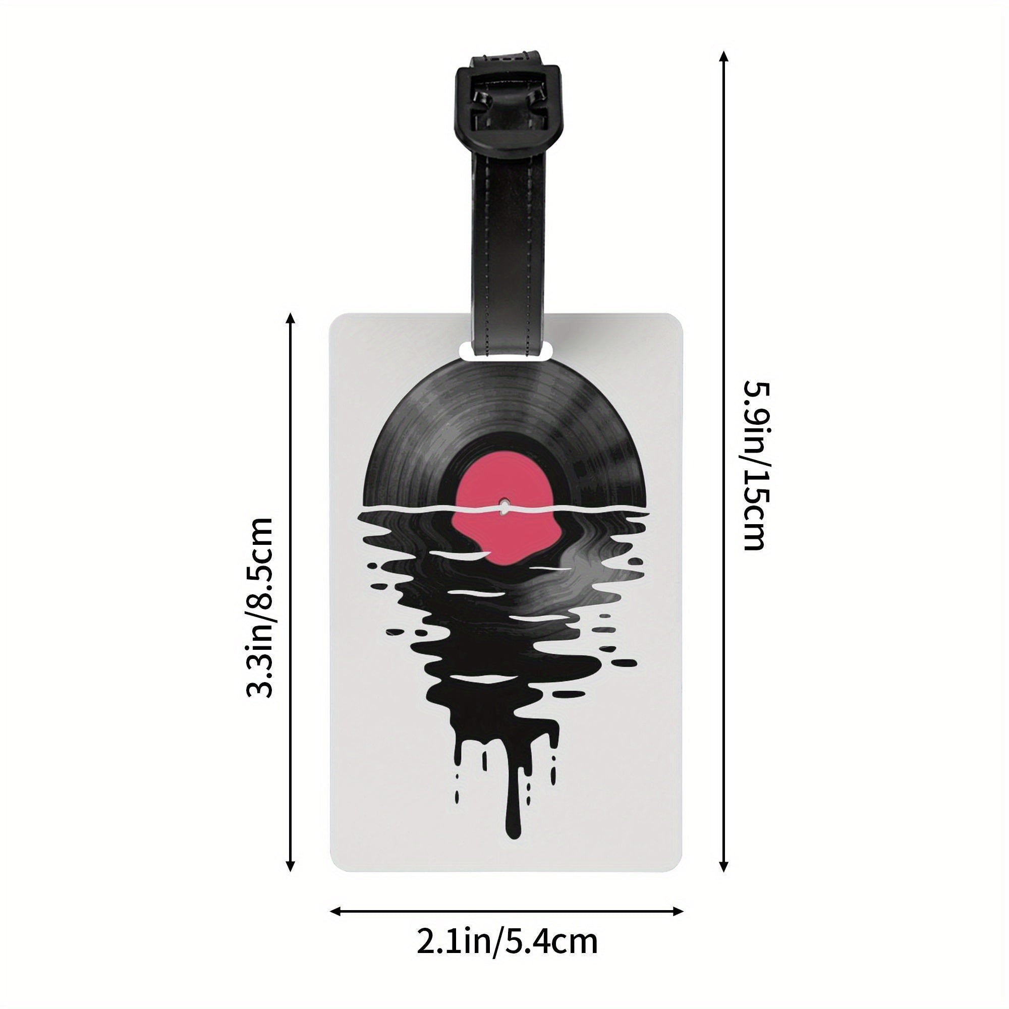 6pcs-Art Theme, Beautiful, charming Style, artistic Elements Artistic Inspiration Pattern, luggage Identification, Carnival Cruise Luggage Tag, travel Tag Id men women