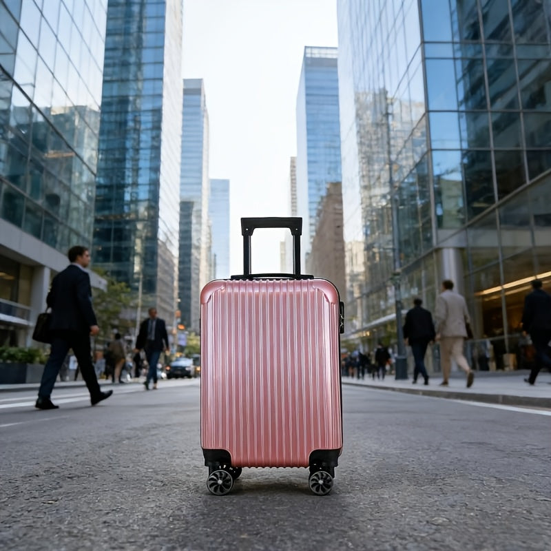 A Easy 20-Inch Wheeled Suitcase for Men And Women, Portable Student Luggage with a Password Lock, Lightweight And Suitable for Travel