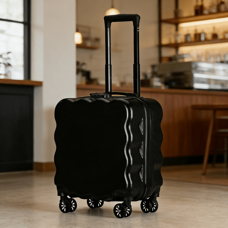 18-inch High-Load Capacity Carry-On Suitcase, New Fresh and Stylish Design, Spinner Wheel Trolley Case, Outdoor Photography Travel Suitcase