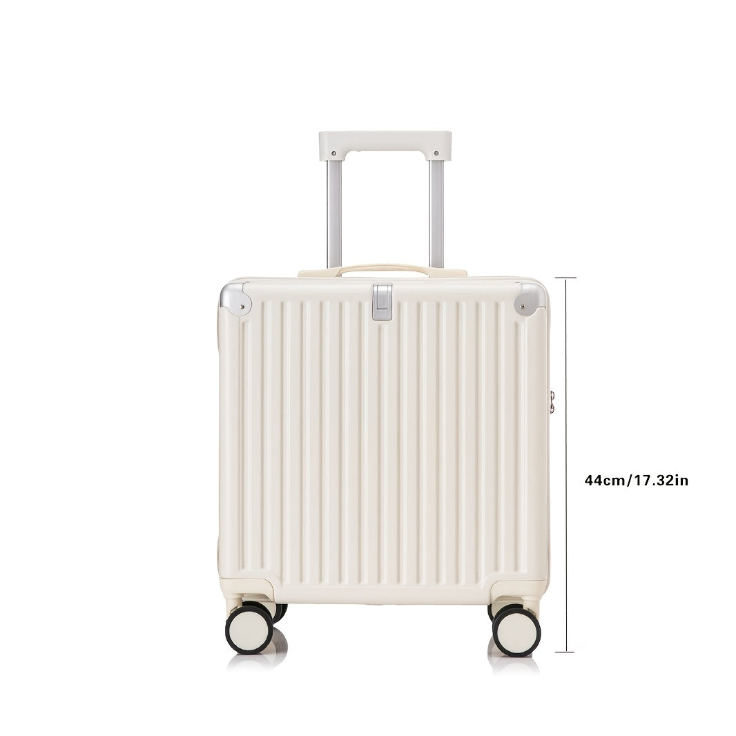 18inch  Suitcase Multifunctional Carry-on Luggage for Men and Women Students Rolling Suitcase 20inch Lightweight Travel Suitcase with Password Lock